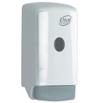 Dial® Professional Liquid Soap Dispenser, Model 22, 800 Ml, 5.25 X 4.25 X 10.25, White freeshipping - TVN Wholesale
